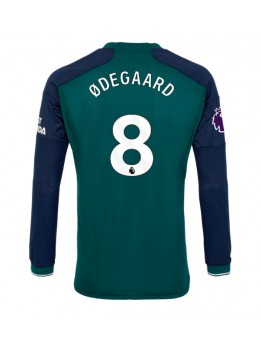Moški Nogometna dresi replika Arsenal Martin Odegaard #8 Tretji 2023-24 Dolgi rokav